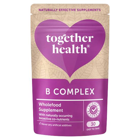 Together Health Wholevit Vitamin B Complex (30 ct)