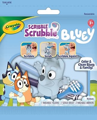 Crayola Scribble Scrubbie Bluey (74-0246)