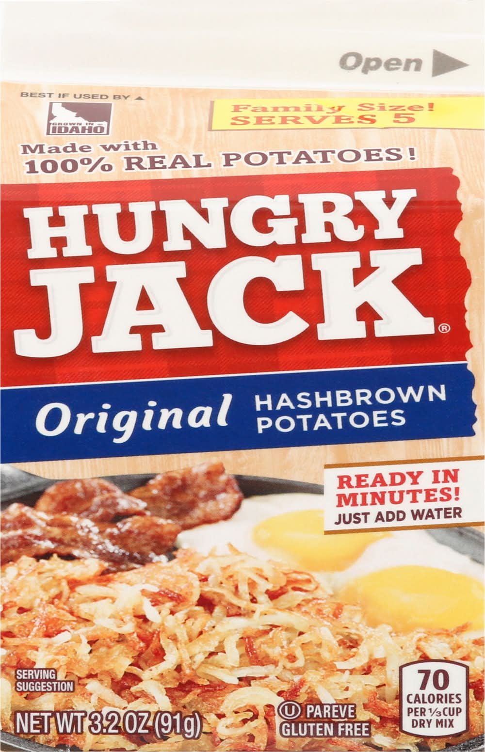 Hungry Jack Original Hashbrown Potatoes (3.2 oz)