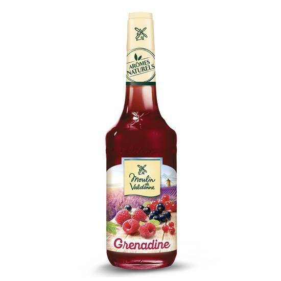 Sirop de grenadine - moulin de valdonne - 70cl