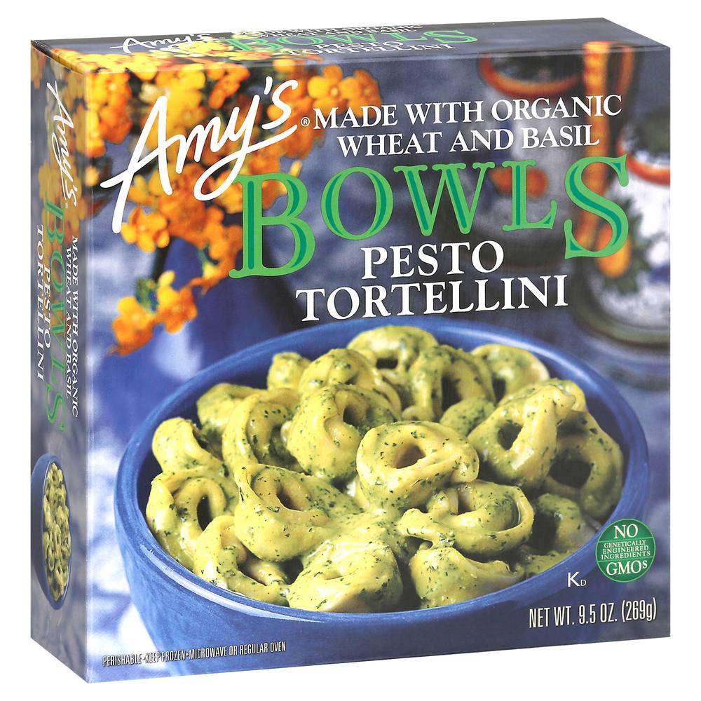 Amy's Bowls Pesto Tortellini Made With Organic Wheat & Basil