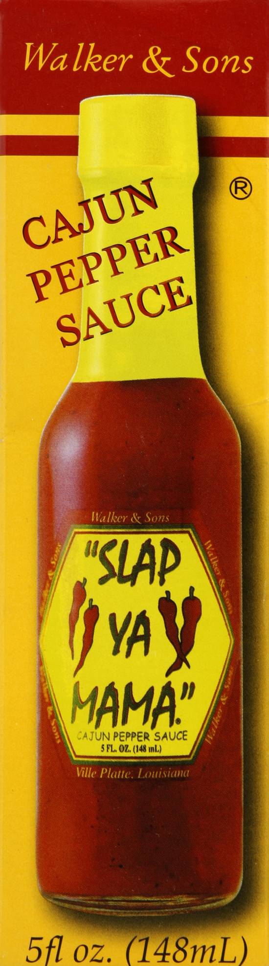 SLAP YA MAMA Cajun Hot Pepper Sauce - 5 Fl. Oz.