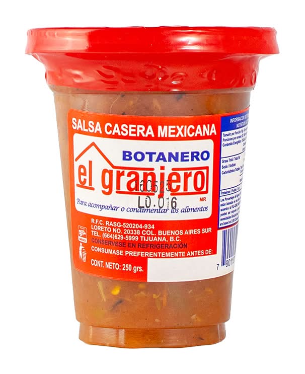 El Granjero · Salsa casera mexicana (250 g)