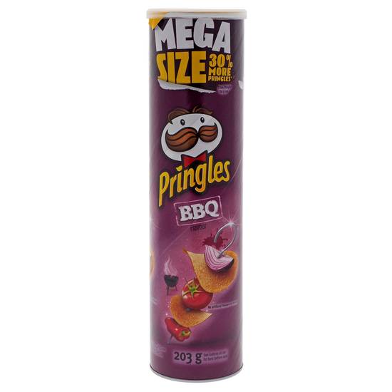 Pringles Pringles Bbq Mega Stack Chips (203g)