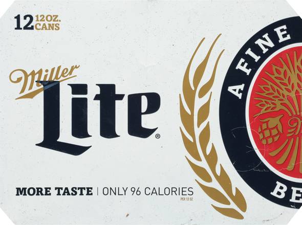 Miller Lite Pilsner Light Beer (12 pack, 12 oz)