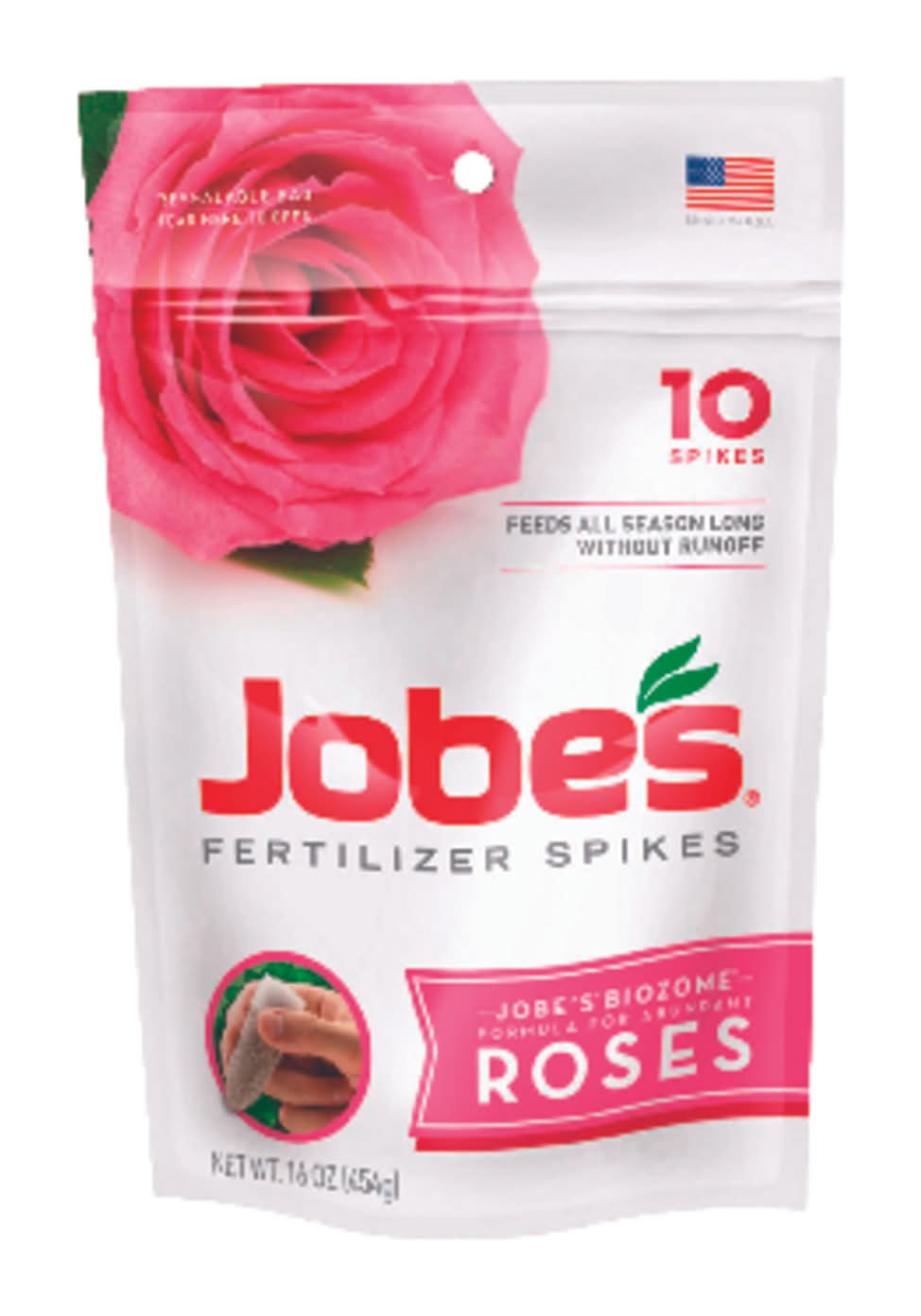 Jobe'S Organic Spikes Roses Root Feeder 16 Oz