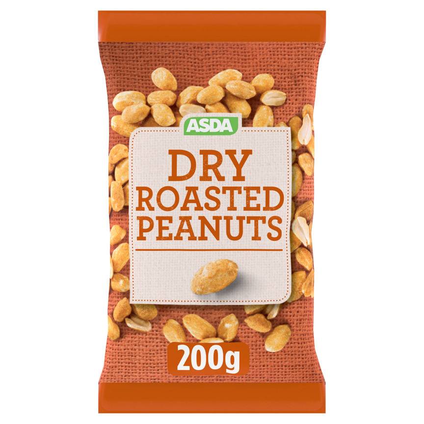 ASDA Dry Roasted Peanuts (200g)