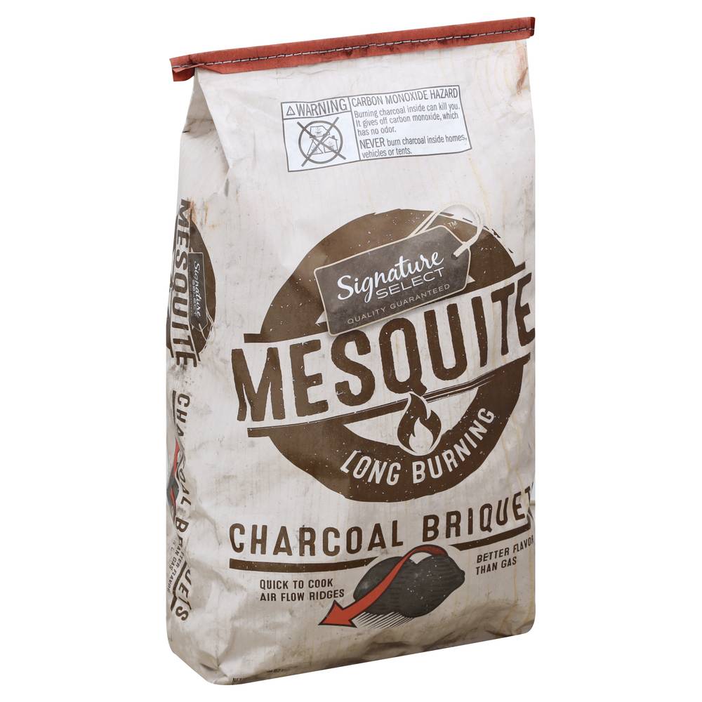 Signature Select Mesquite Long Burning Charcoal Briquets