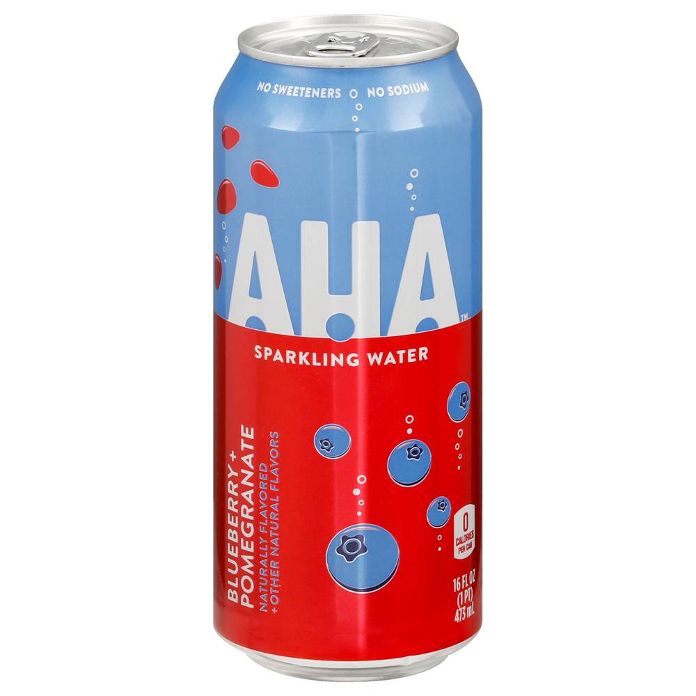 AHA Blueberry Pomegranate Sparkling Water (16 fl oz)