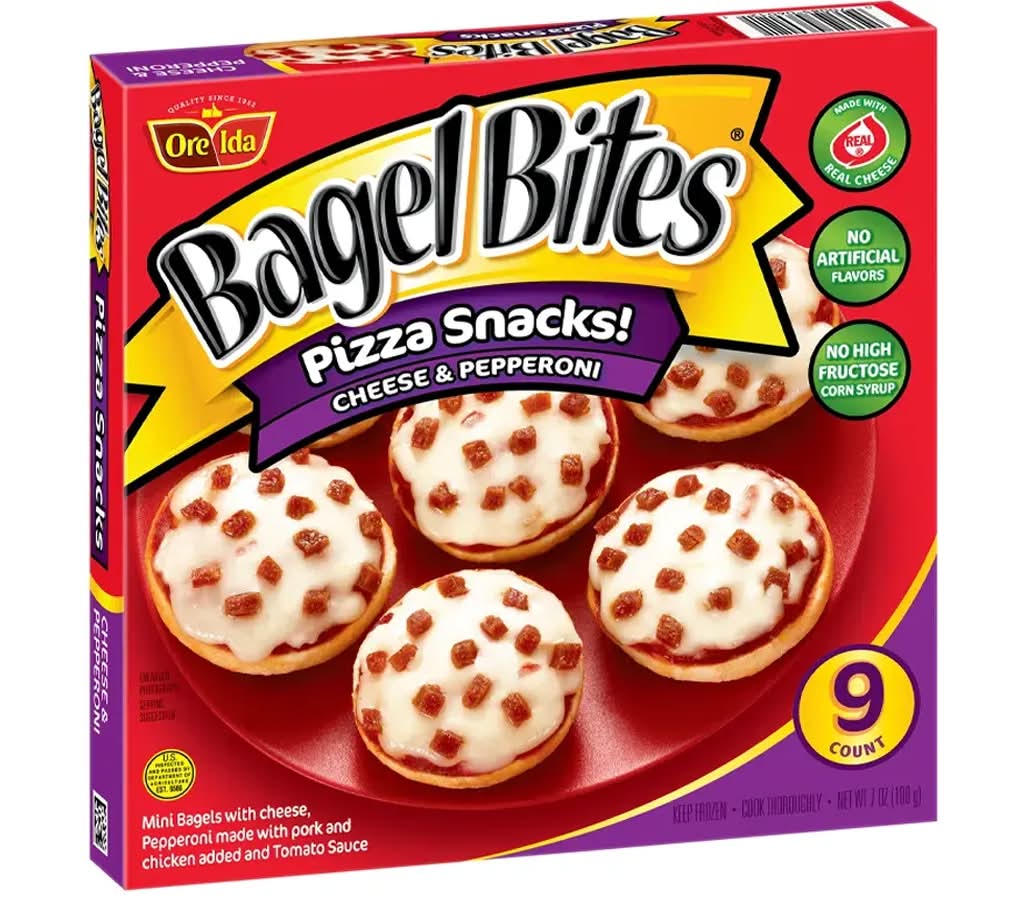 Bagel Bites Cheese Pepperoni Mini Pizza