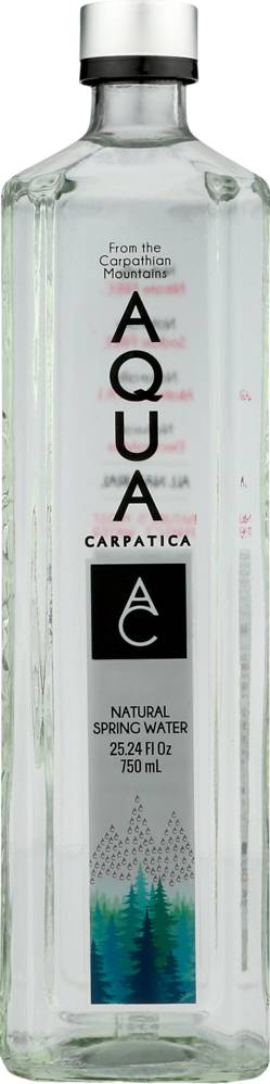 Aqua Carpatica Natural Spring Water (25.24 oz)