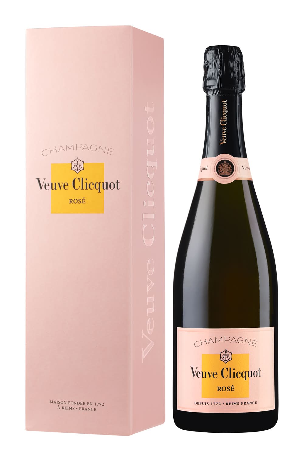 Veuve Clicquot Champagne Brut Rosé Wine Gift Box (750 ml)