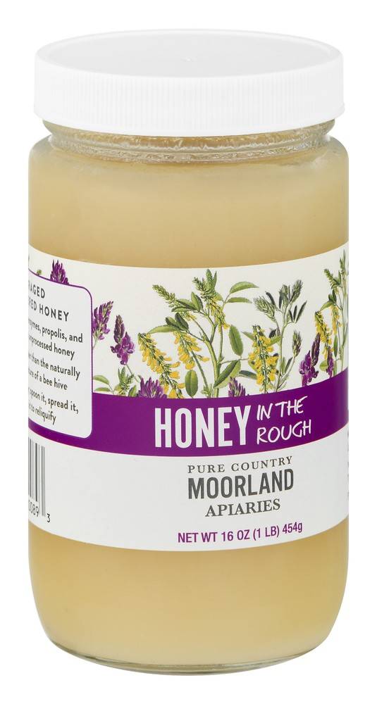 Moorland Honey in the Rough (1 lbs)