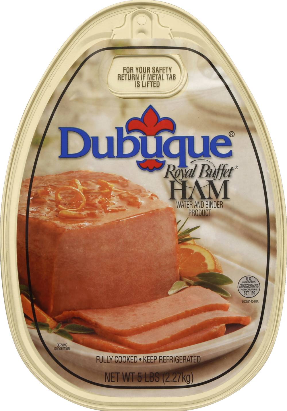 Dubuque Royal Buffet Ham (5.01 lbs)