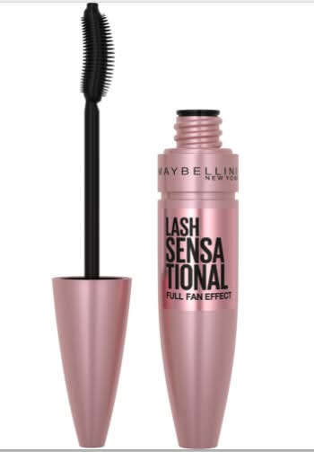 Maybelline Lash Sensational Mascara, Very Black 254 (0.32 fl oz)