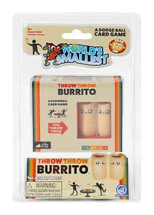 World's Smallest® Throw Throw Burrito™ A Dodge Ball Card Game Throw Throw Burrito