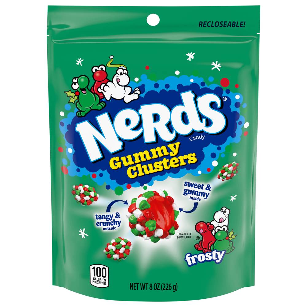 Nerds Holiday Frosty Gummy Clusters (8 oz)