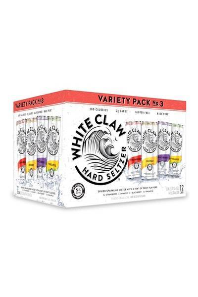 White Claw Hard Seltzer Variety pack No. 3 (24 x 12 fl oz)