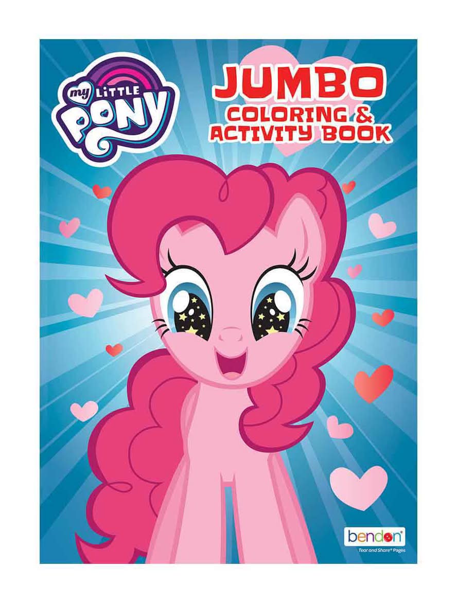 Hasbro My Little Pony Jumbo Coloring & Activity Book Assorted