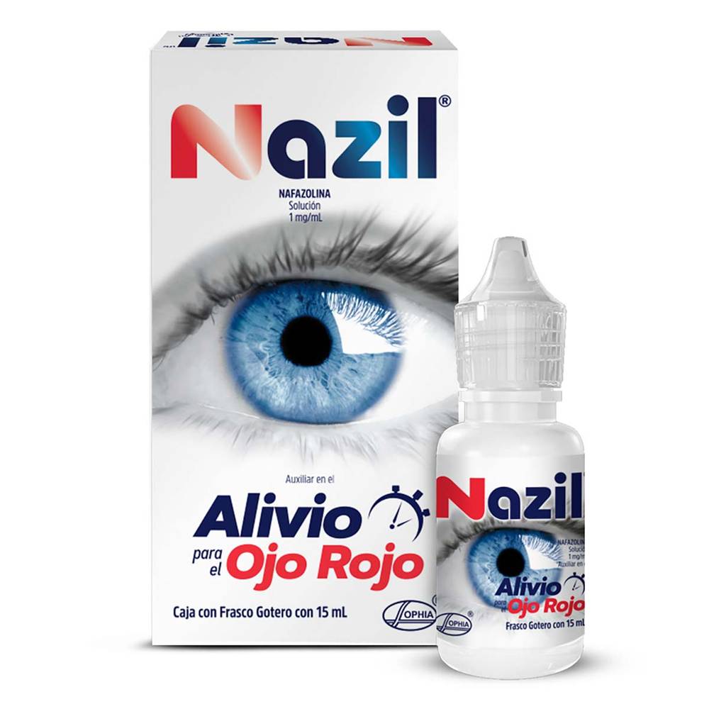 Sophia nazil ofteno nafazolina solución 1 mg/ml (gotero 15 ml)