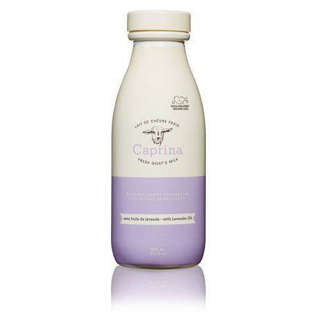 Li'l goat's caprina bain moussant légendaire avec huile de lavande (800ml, bain moussant huile de lavande) - caprina legendary bubble bath with lavender oil (800ml, milk bath lavender oil)