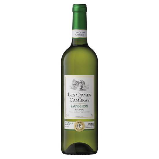 Vin blanc sauvignon Les Ormes De Cambras 75cl
