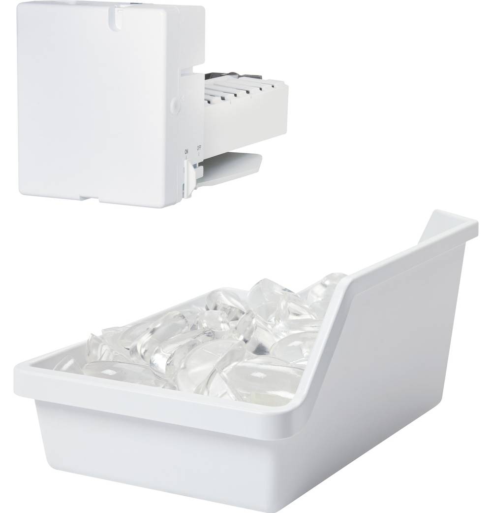 GE Top-freezer Refrigerator Ice Maker- White | IM4D