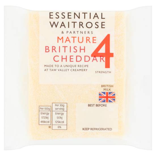 Essential Waitrose & Partners Mature British Cheddar Cheese