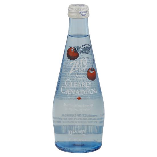 Clearly Canadian Zero Sugar Fresh Cherry Sparkling Water Beverage