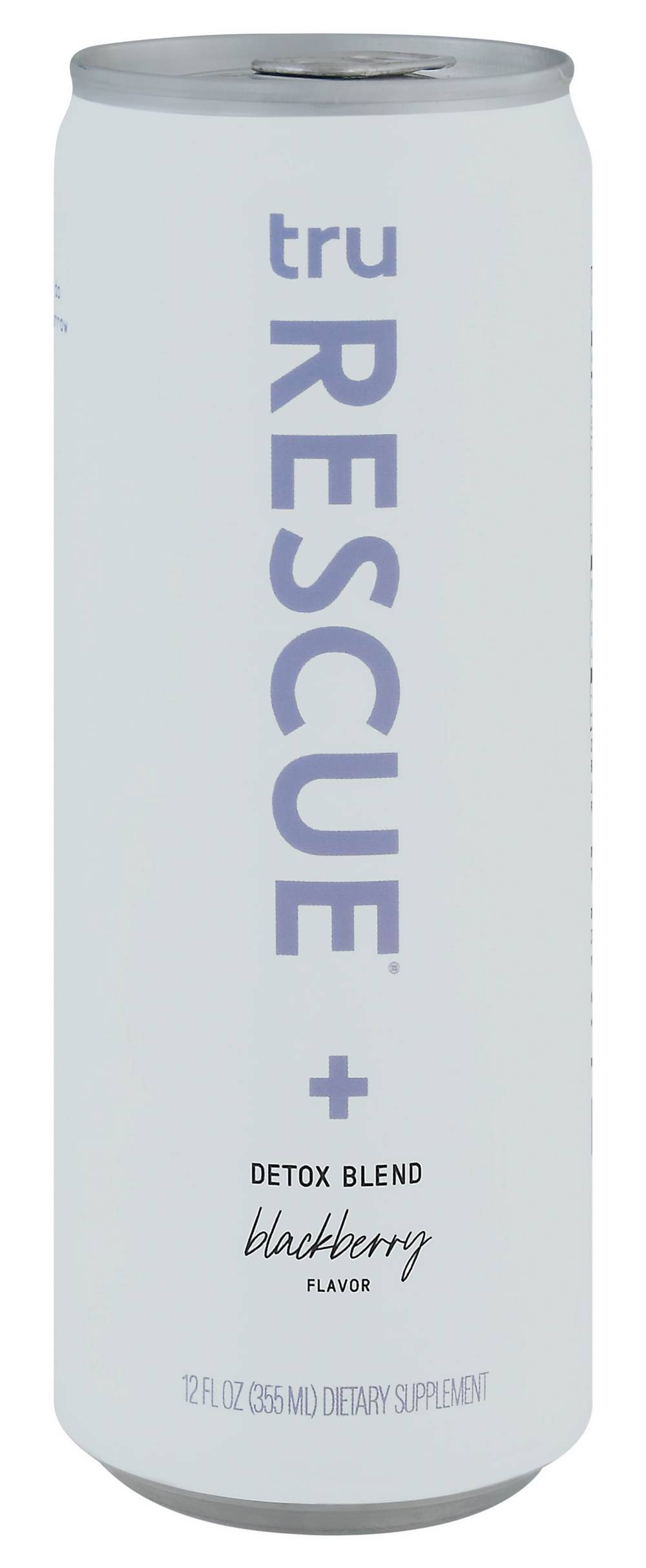 Tru Rescue + Detox Blend Blackberry Flavor Drink (12 fl oz)