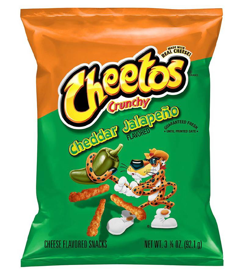 Cheetos Crunchy Cheese Flavored Snacks Cheddar Jalapeno