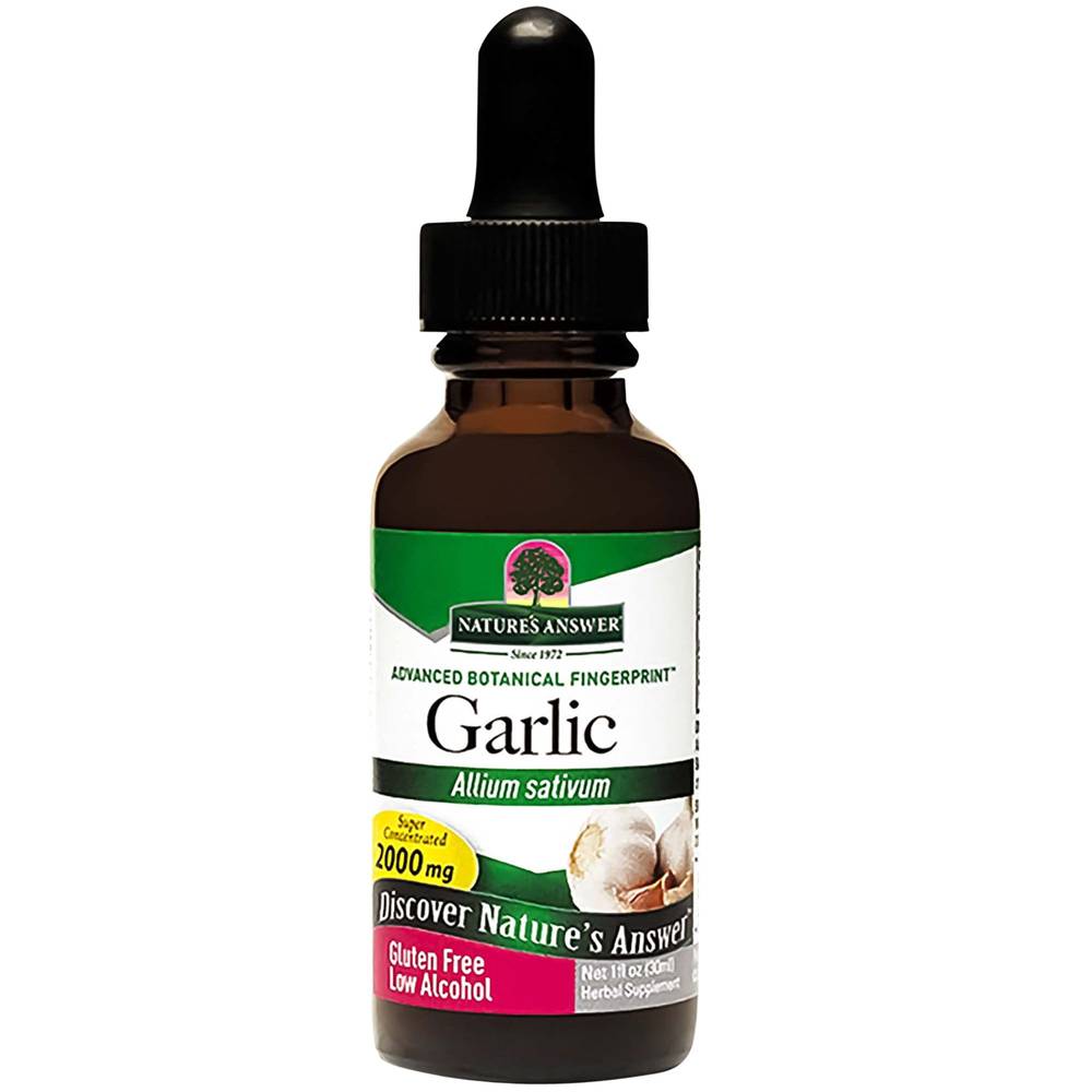 Garlic - Super Concentrated With Low Alcohol - 2,000 Mg Per Serving (1 Fl Oz)
