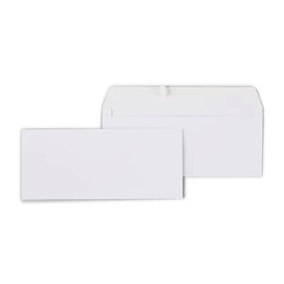Staples EasyClose #10 Business Envelopes, 4 1/8 x 9 1/2, White, 500/Box (50306)