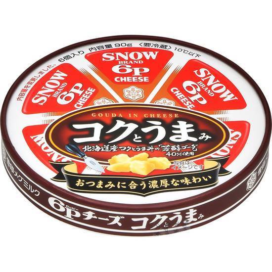 雪印メグミルク6Pチーズコクとうまみ//6個入