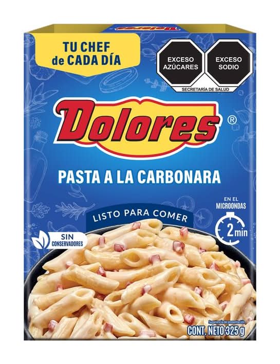 Dolores · Pasta a la carbonara (325 g)