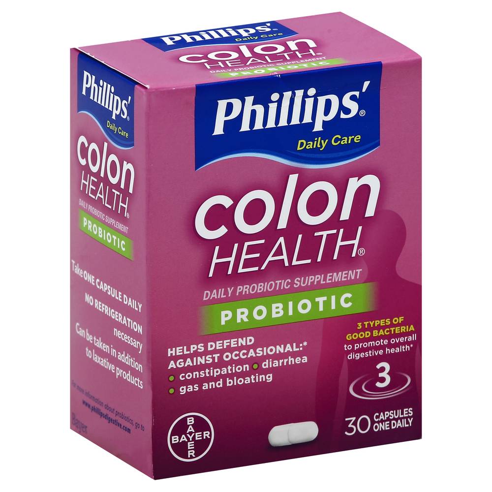 Phillips Colon Health Daily Probiotic 4-in-1 Symptom Defense (30 ct)