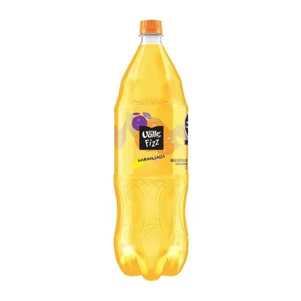 Del valle agua mineralizada naranjada fizz (botella 2 l)