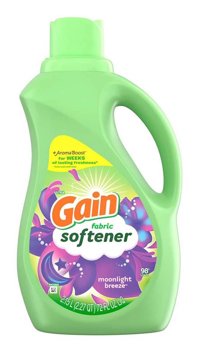 Gain Ultra Fabric Softener 98 Loads, Moonlight Breeze (72 fl oz)