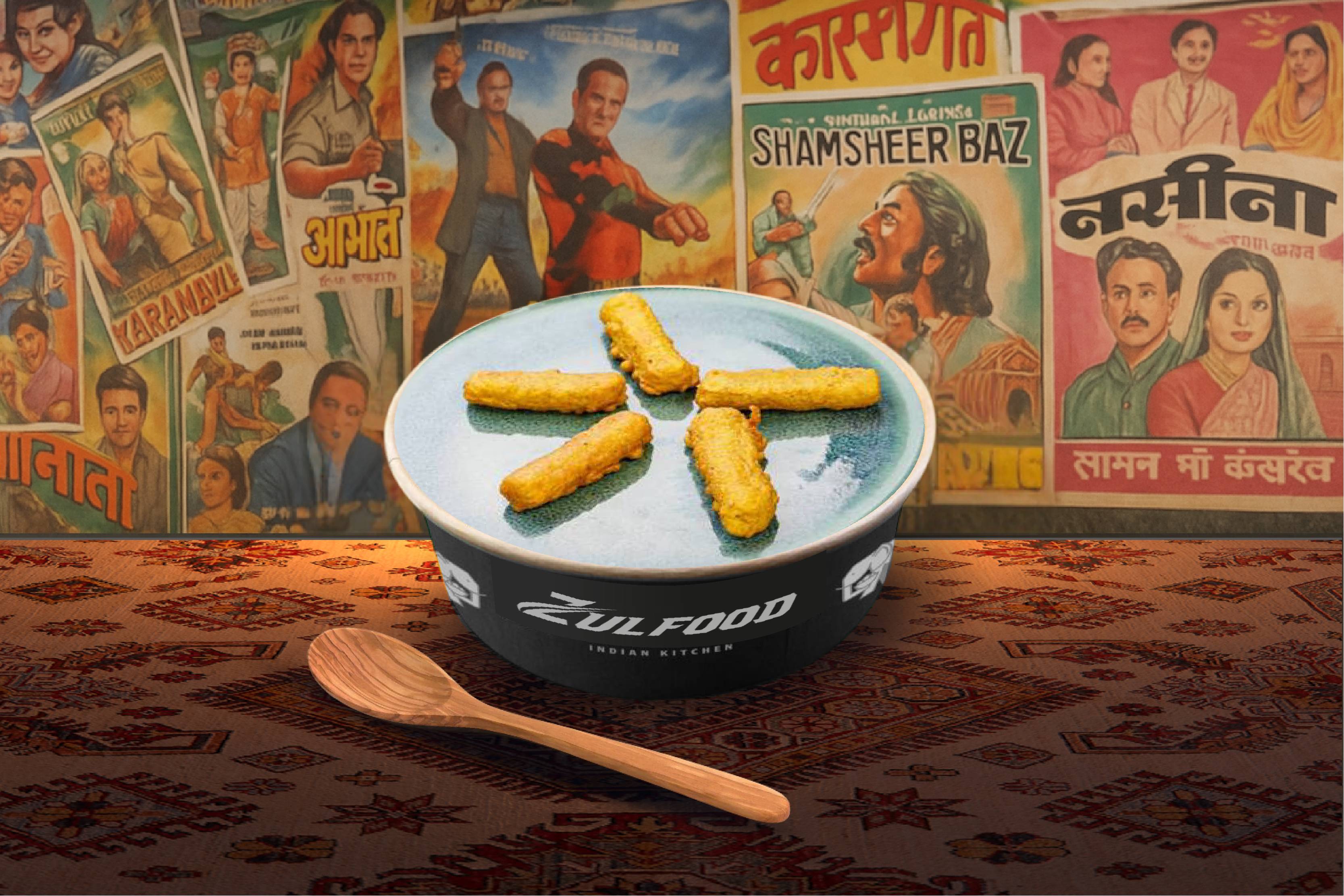 🧀 ZUL FROMAGE PAKORA (5 PCS) – FONDANT ET CROUSTILLANT.