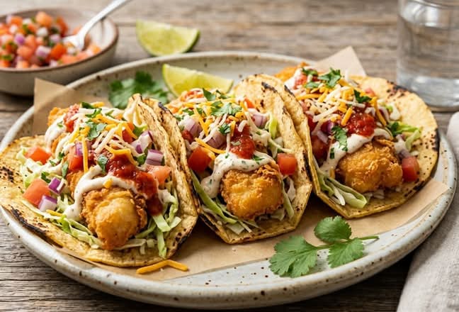 Fish Tacos (Dinner - Tacos y Mas (2 per order))