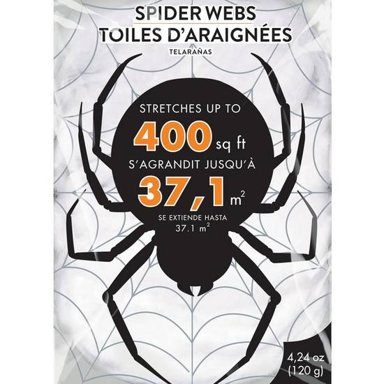 White Stretch Spider Web, 400 sq ft