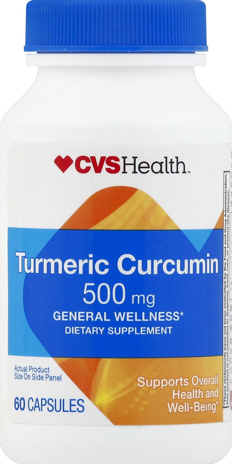 CVS Health Turmeric Curcumin Capsules (60 ct)