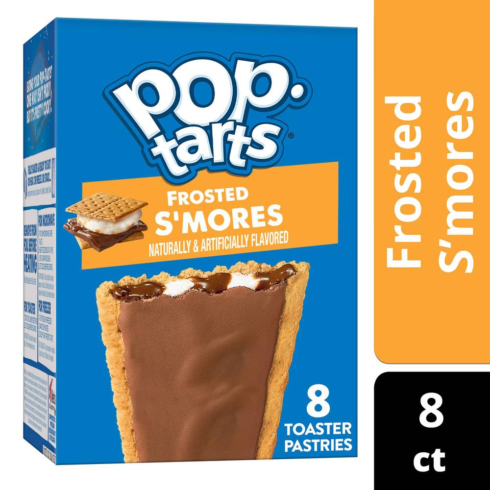 Pop-Tarts Frosted S'mores Toaster Pastries, Chocolate (13.5 oz, 8 ct)