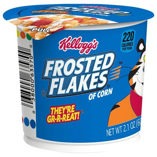 Kellog's Frosted Flakes Cereal in a Cup