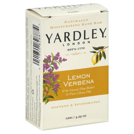 Yardley London Lemon Verbena Bar Soap (4.25 oz)