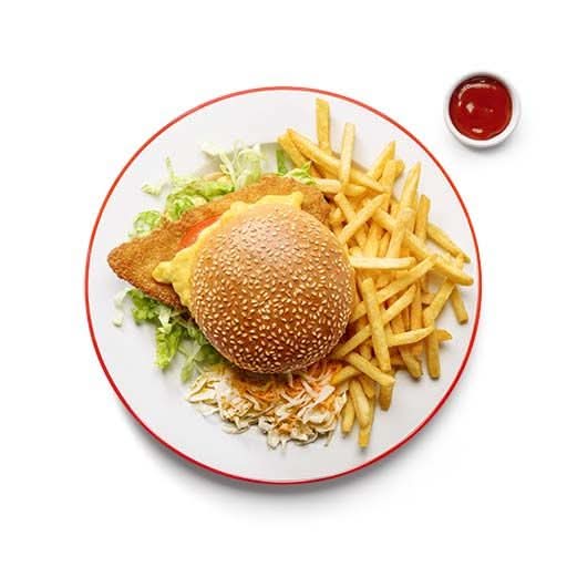 MENU CHICKEN BURGER