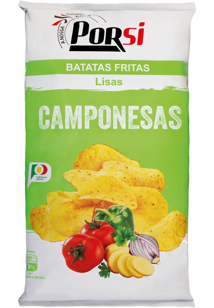 PorSi - Batata frita camponesa, embalagem de 175g