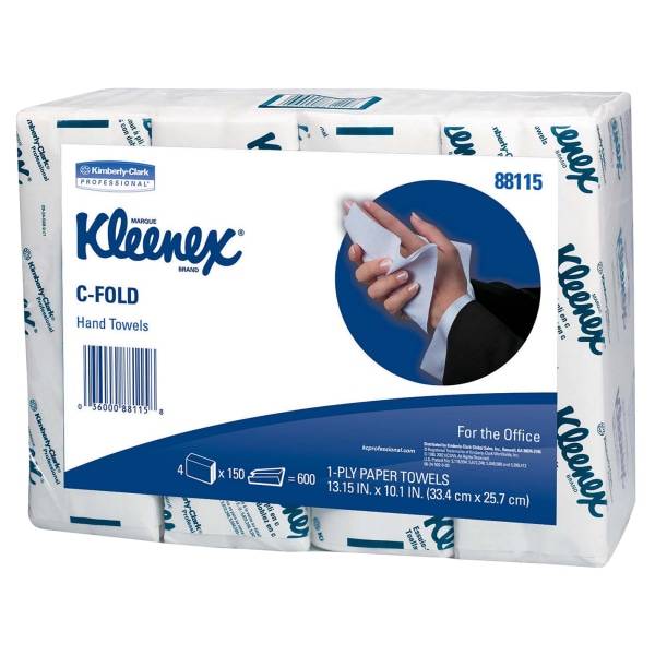 Kimberly-Clark Kleenex Professional Embossed 1-ply Paper Towels