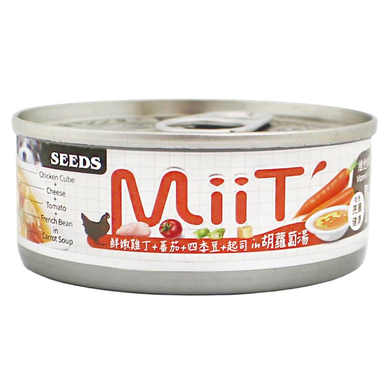 MiiT胡蘿蔔湯罐犬-蕃茄豆起司80g/4719865828945