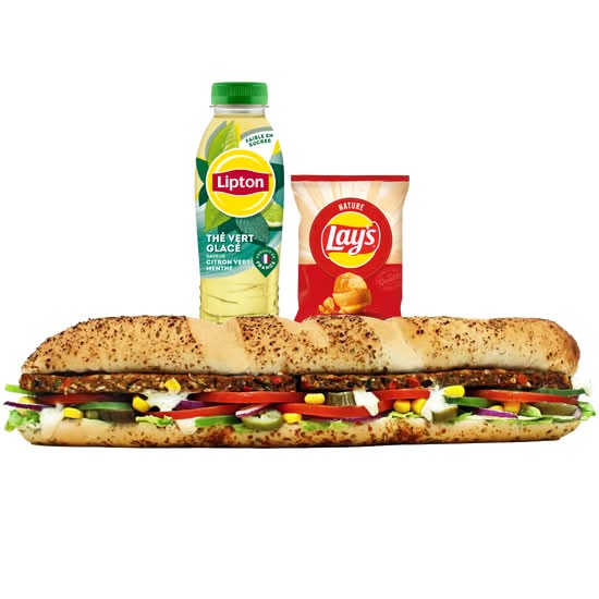 Menu SUB30 Galette de légumes